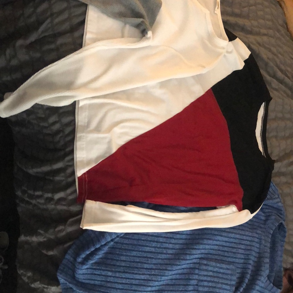 Colorblock Long Sleeve Top